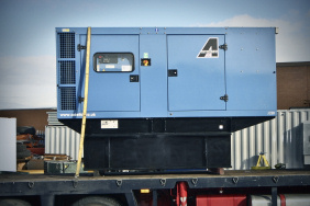 220kVA generator with extended fuel tank