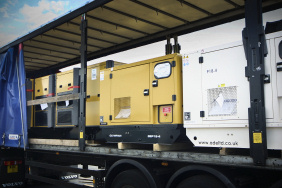 Multiple generators on a lorry