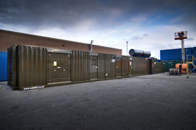 1000 kVA containerised substation with transformer and switchgear