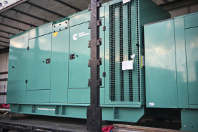 generators on lorry