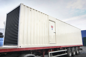 Standby generator for supermarket chain