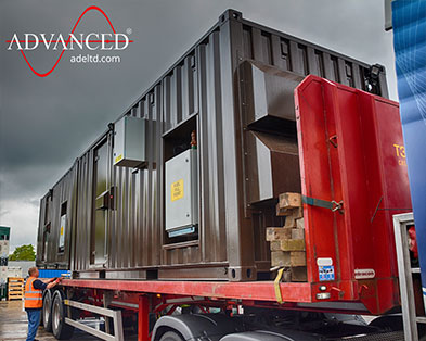 2 x Bespoke Acoustic Diesel Generator Containers
