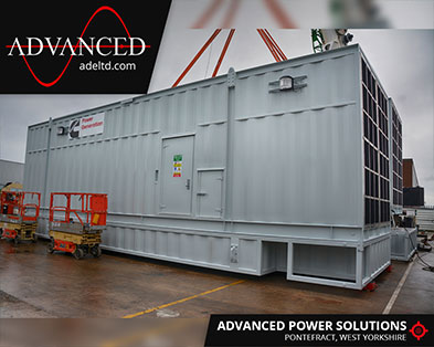 2 Cummins 3000 kVA Acoustic Diesel Generator Enclosures