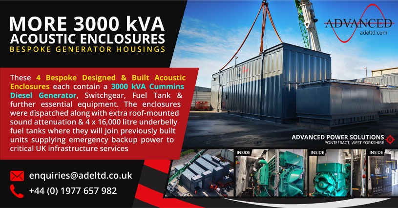 More 3000kVA Acoustic Enclosures Delivery