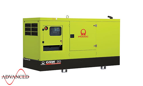 90 kVA FPT Auto Start Silent Diesel Generator - Pramac GSW90I