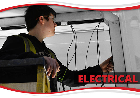 Jack Brown is an electrical apprentice at advanced diesel engineering in Pontefract, Yorkshire, UK
