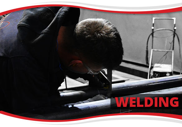 Harrison Morgan is a Welding apprentice at advanced diesel engineering in Pontefract, Yorkshire, UK