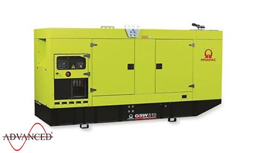 510 kVA Pramac Volvo Silent Canopied Diesel Generator - Pramac GSW510V