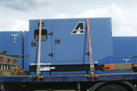 350kVA Generator on Lorry
