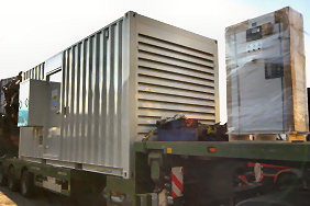 Containerised 500kva generator