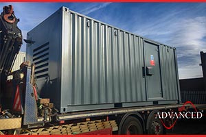 Bespoke 20ft Diesel Generator Acoustic Enclosures