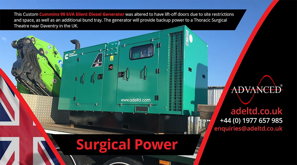 90 kVA Surgery Diesel Generator