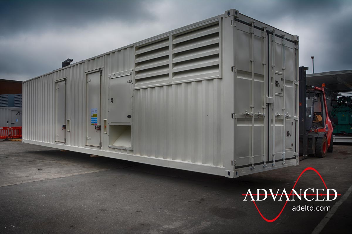 1100 kVA Bespoke Containerised Diesel Generator