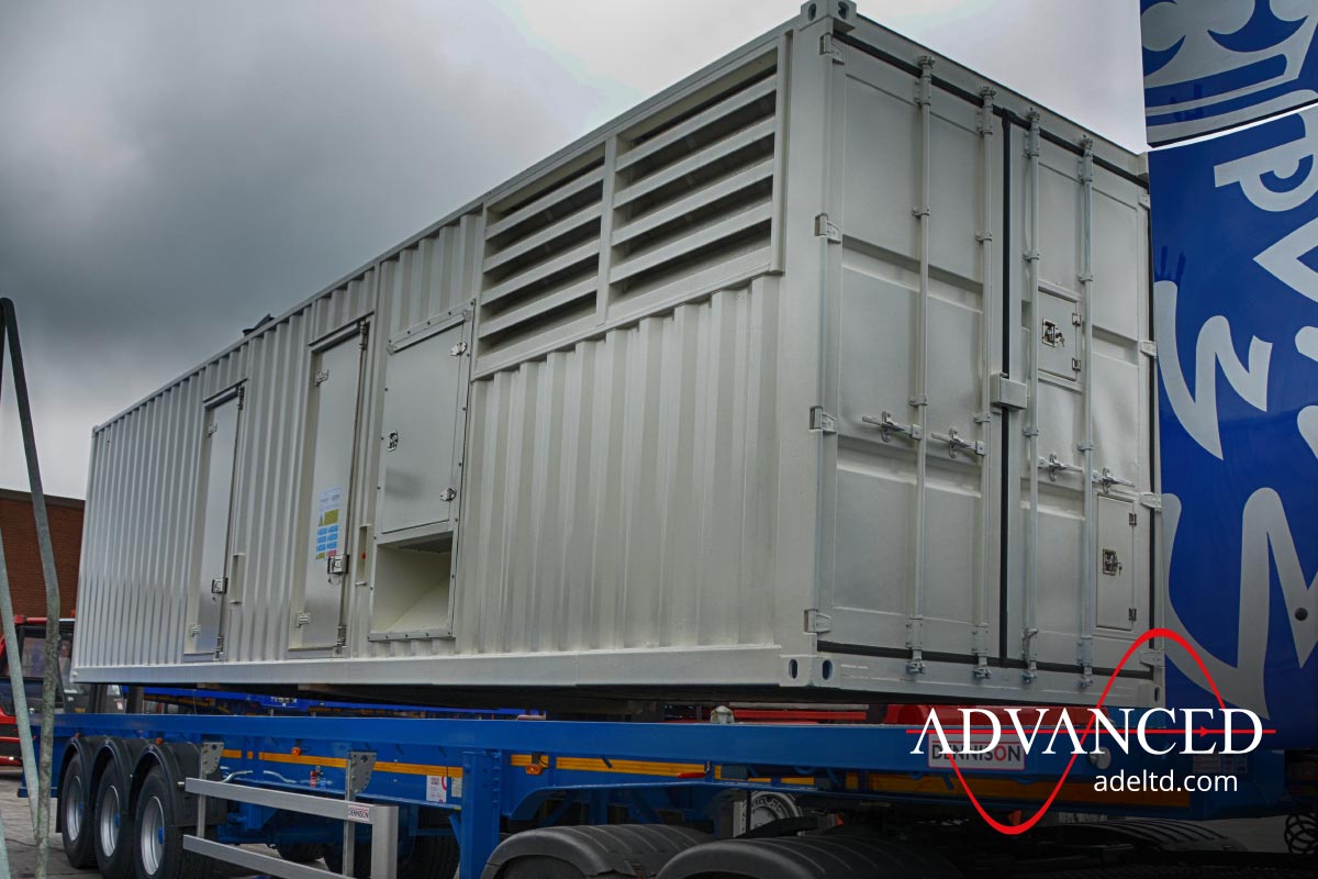 1100 kVA Bespoke Diesel Generator Housing