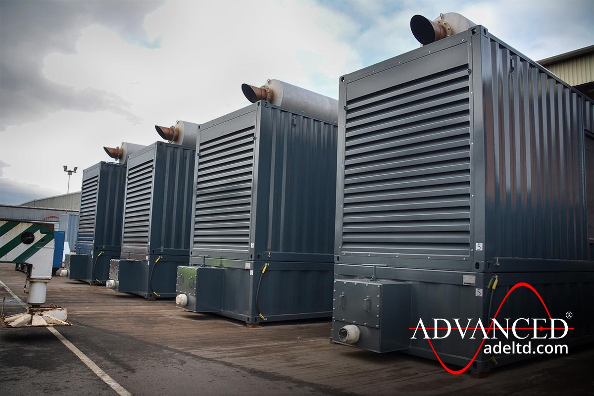 Bespoke 1400 kVA Hospital Diesel Generator Acoustic Enclosures